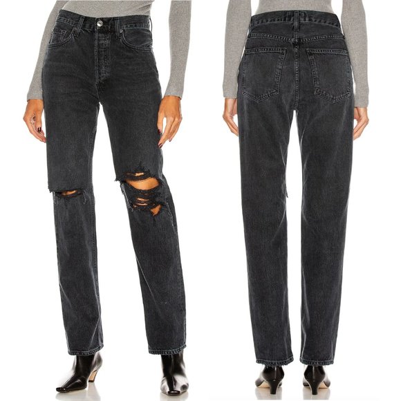 AGOLDE Lana Jeans Size 30 NWT - Picture 1 of 8